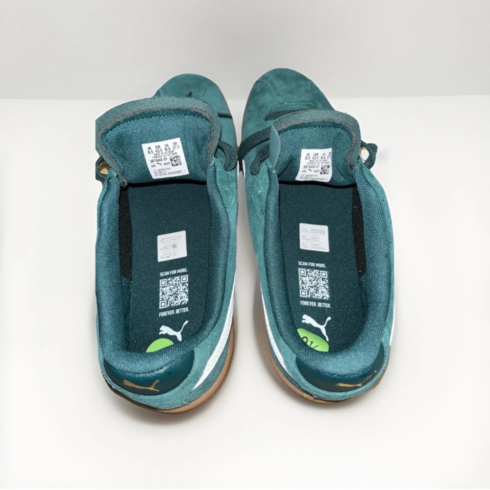 PUMA Smash 3.0 Year of Sport Green Suede Gum Sole Men’s 9.5 NEW No Box - Picture 5 of 6